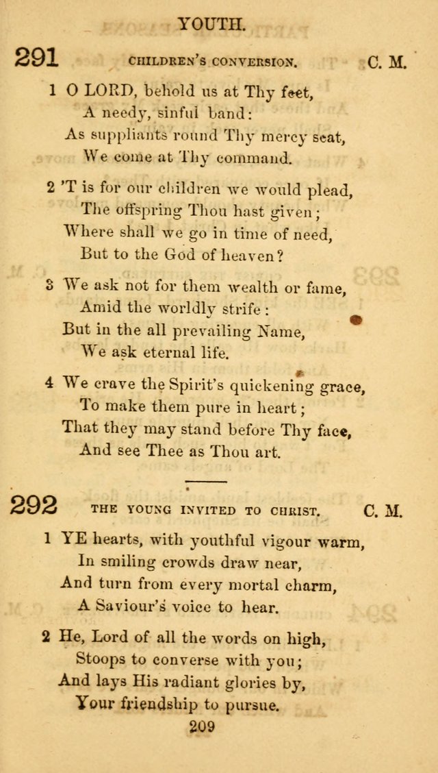 Fulton Street Hymn Book, for the use of union prayer meetings, Sabbath schools and families page 218