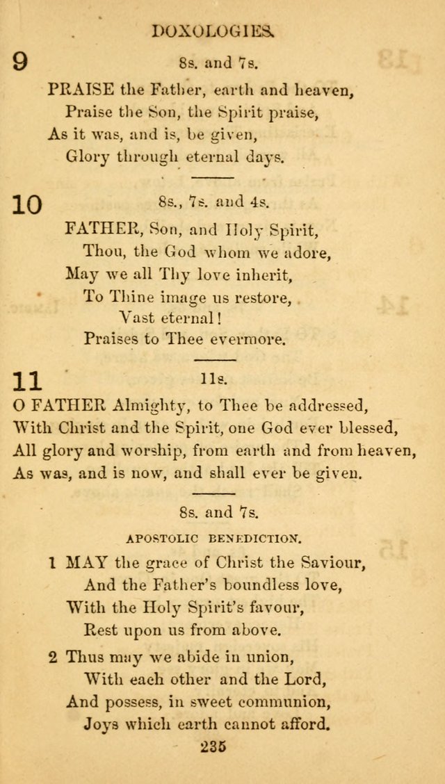 Fulton Street Hymn Book, for the use of union prayer meetings, Sabbath schools and families page 244