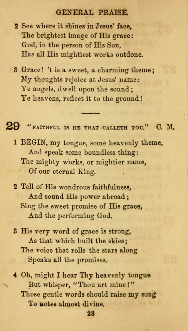 Fulton Street Hymn Book, for the use of union prayer meetings, Sabbath schools and families page 35