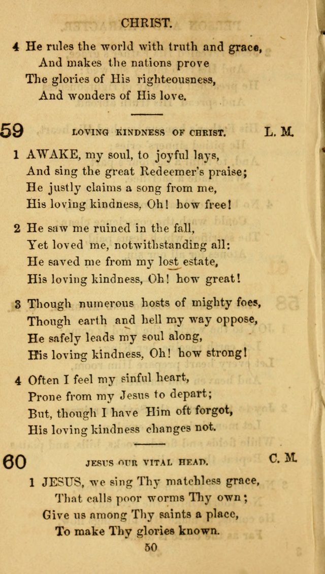 Fulton Street Hymn Book, for the use of union prayer meetings, Sabbath schools and families page 57
