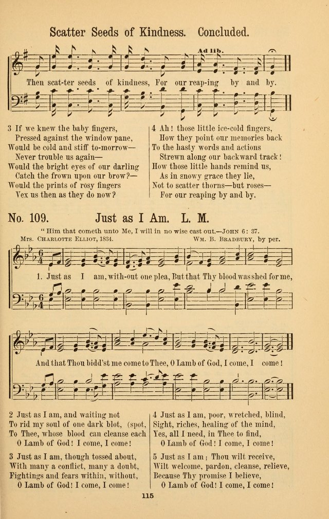 The Great Awakening: a choice collection of new and standard gospel songs page 117