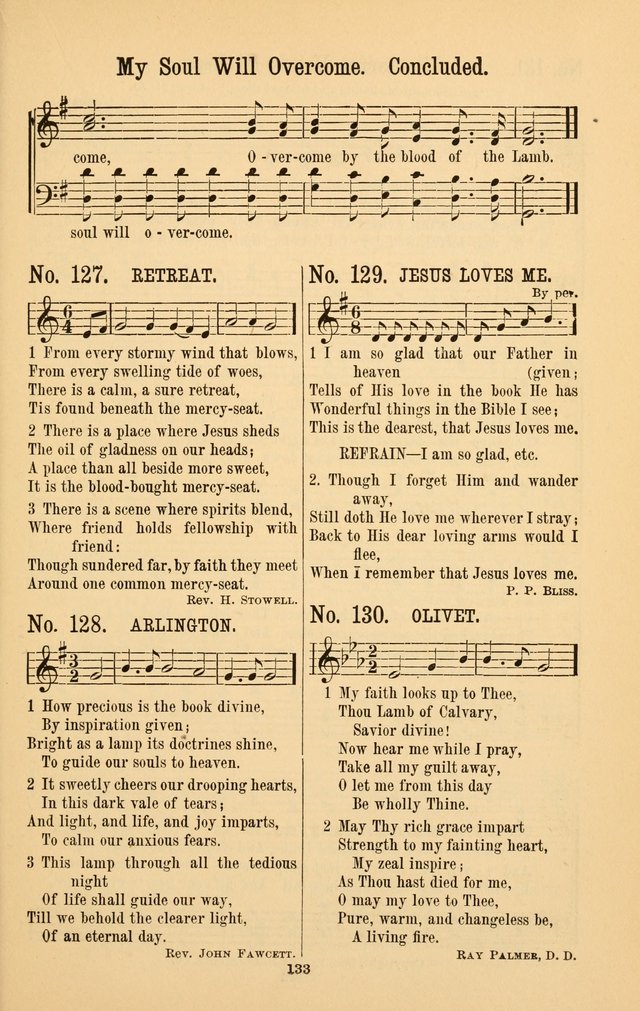 The Great Awakening: a choice collection of new and standard gospel songs page 135