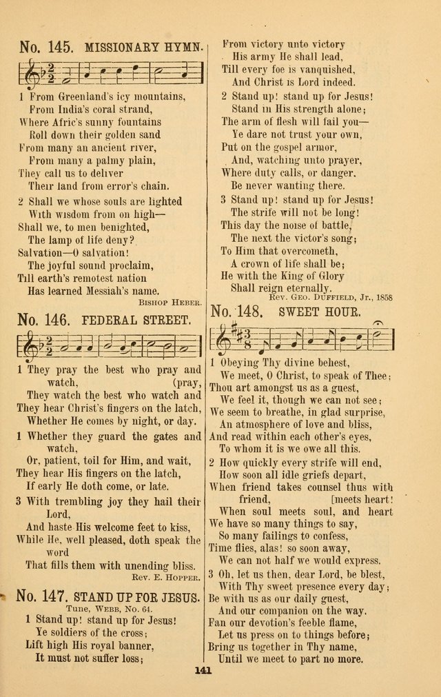 The Great Awakening: a choice collection of new and standard gospel songs page 143