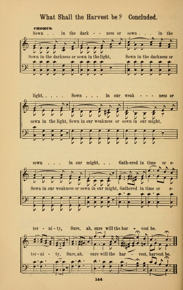 The Great Awakening: a choice collection of new and standard gospel songs page 146