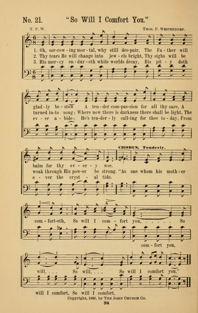 The Great Awakening: a choice collection of new and standard gospel songs page 24