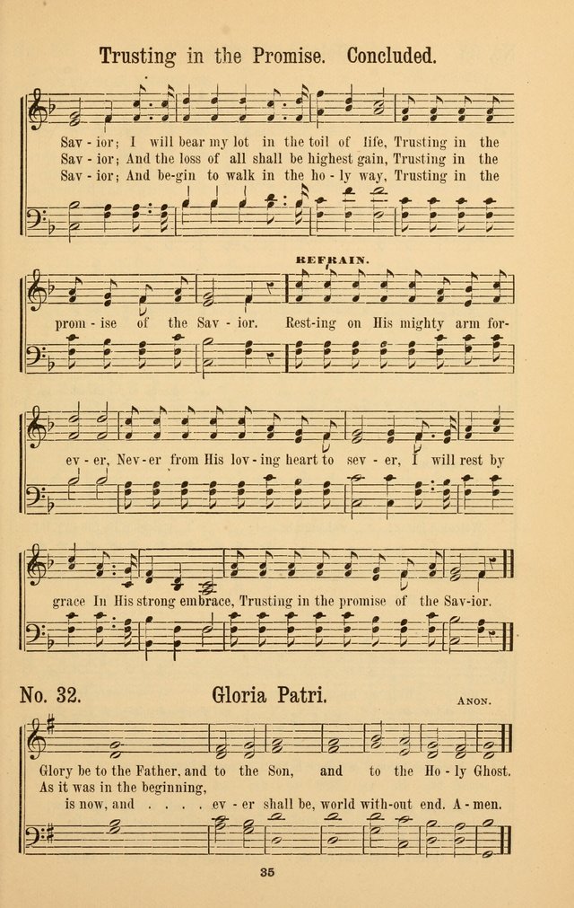 The Great Awakening: a choice collection of new and standard gospel songs page 37