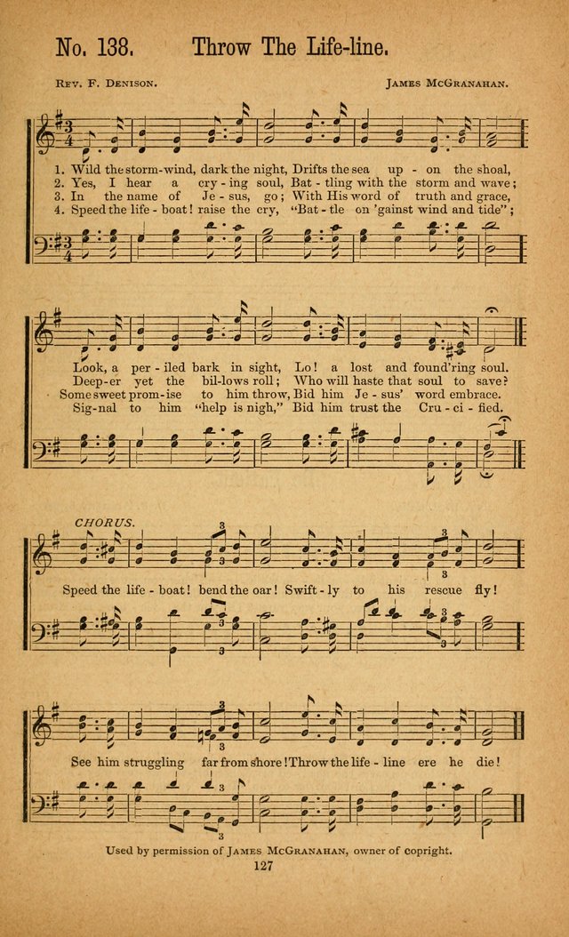 The Gospel Awakening: a collection of original and selected "hymns and spiritual songs" for the use in gospel meetings everywhere page 123