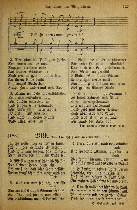 Gesangbuch der Bischöflichen Methodisten-Kirche: in Deutschalnd und der Schweiz page 175