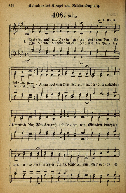 Gesangbuch der Bischöflichen Methodisten-Kirche: in Deutschalnd und der Schweiz page 312