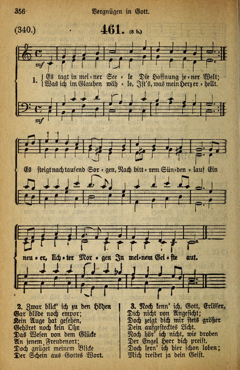 Gesangbuch der Bischöflichen Methodisten-Kirche: in Deutschalnd und der Schweiz page 356