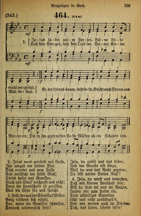 Gesangbuch der Bischöflichen Methodisten-Kirche: in Deutschalnd und der Schweiz page 359