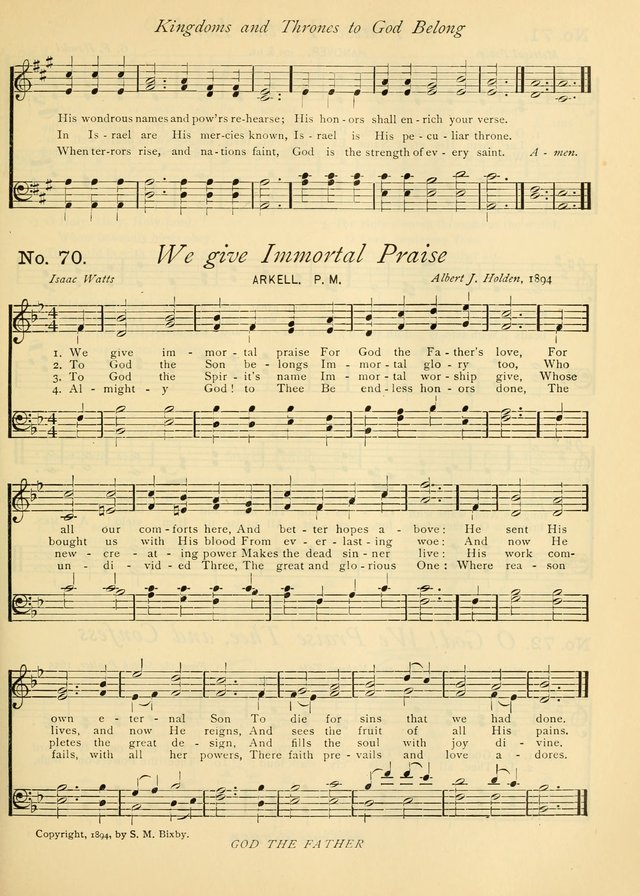 Gloria Deo: a Collection of Hymns and Tunes for Public Worship in all Departments of the Church page 49