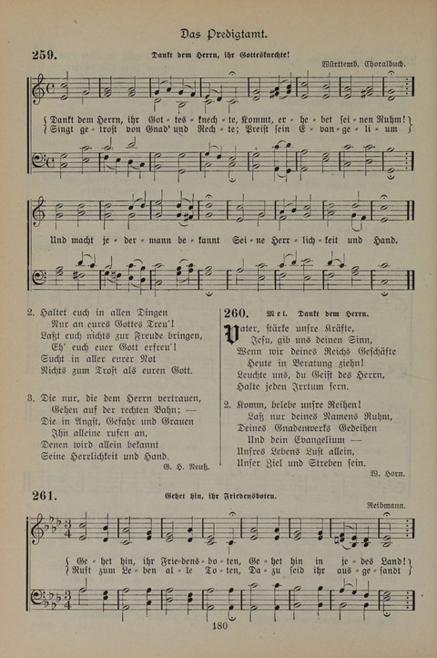 Gesangbuch der Evangelischen Gemeinschaft: für öffentlichen und häuslichen Gottesdient page 180