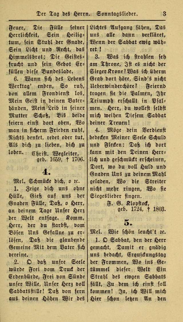 Gesangbuch der Evangelischen Kirche: herausgegeben von der Deutschen Evangelischen Synode von Nord-Amerika page 3