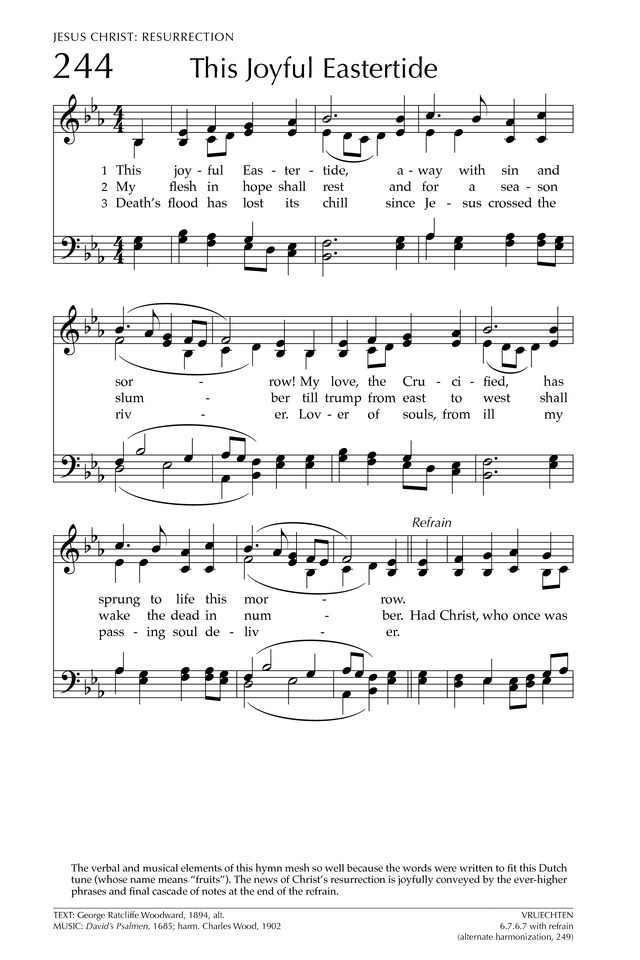 Glory to God: the Presbyterian Hymnal page 335