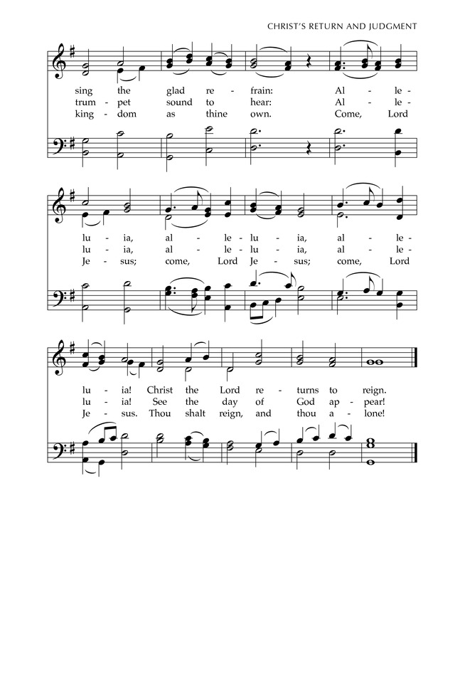 Glory to God: the Presbyterian Hymnal page 466