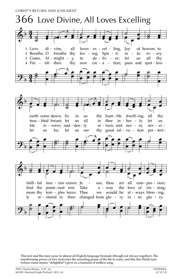 Glory to God: the Presbyterian Hymnal page 487