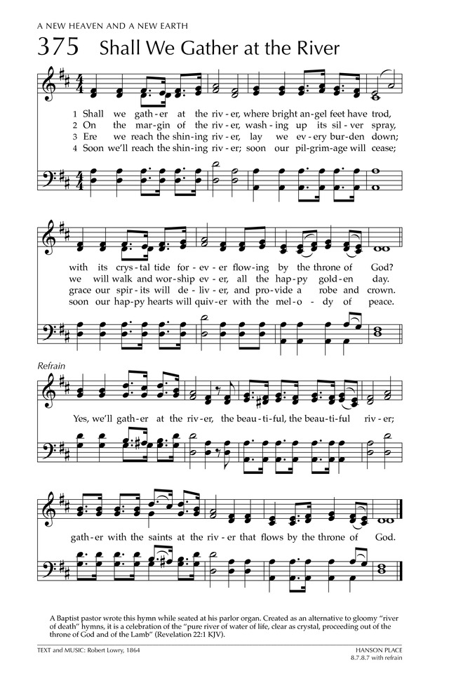 Glory to God: the Presbyterian Hymnal page 498