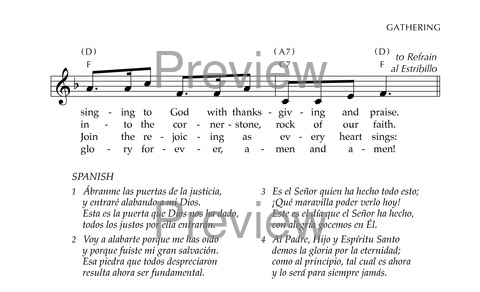 Glory to God: the Presbyterian Hymnal page 518