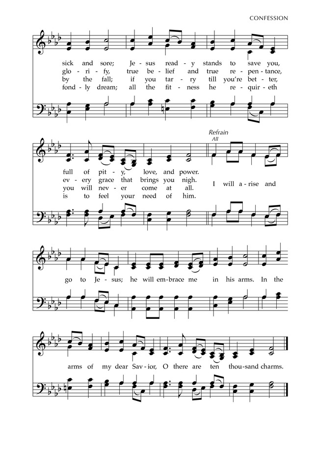 Glory to God: the Presbyterian Hymnal page 547