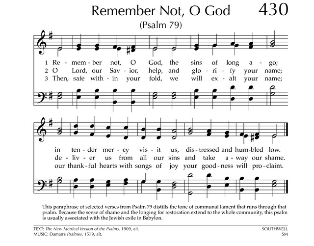 Glory to God: the Presbyterian Hymnal page 565
