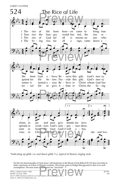 Glory to God: the Presbyterian Hymnal page 672