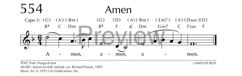 Glory to God: the Presbyterian Hymnal page 704
