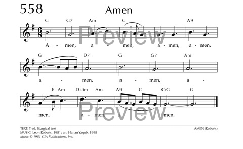 Glory to God: the Presbyterian Hymnal page 708