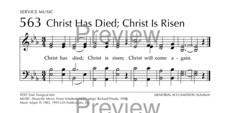 Glory to God: the Presbyterian Hymnal page 714