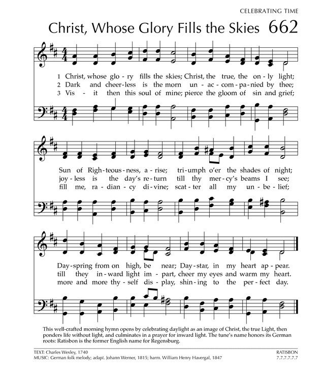 Glory to God: the Presbyterian Hymnal page 830