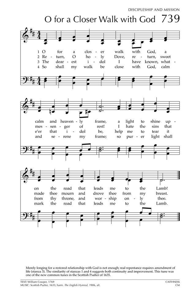 Glory to God: the Presbyterian Hymnal page 915
