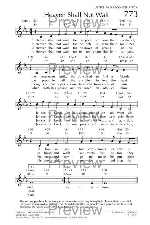 Glory to God: the Presbyterian Hymnal page 957
