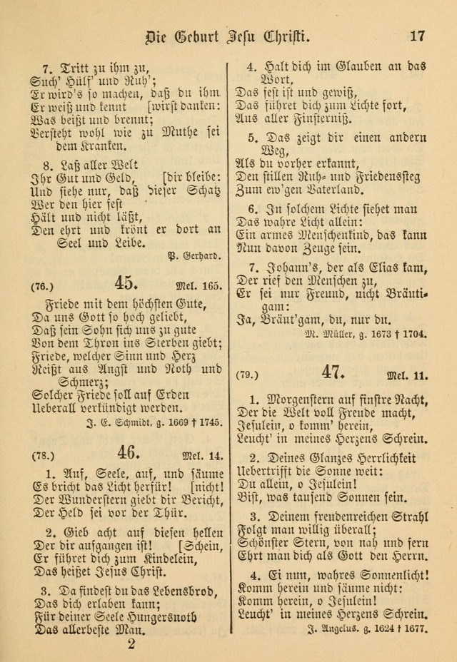 Gesangbuch der Evangelischen Brüdergemeinen in Nord Amerika (Neue vermehrte Aufl.) page 141