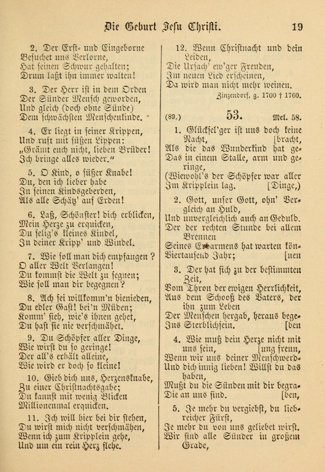 Gesangbuch der Evangelischen Brüdergemeinen in Nord Amerika (Neue vermehrte Aufl.) page 143