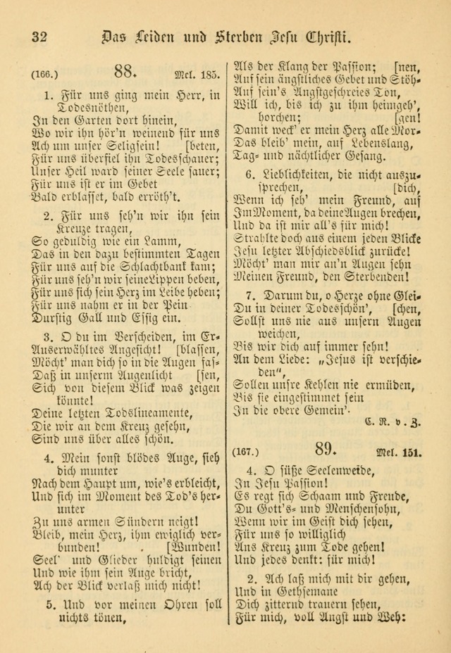 Gesangbuch der Evangelischen Brüdergemeinen in Nord Amerika (Neue vermehrte Aufl.) page 156