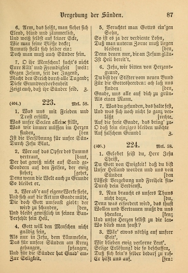 Gesangbuch der Evangelischen Brüdergemeinen in Nord Amerika (Neue vermehrte Aufl.) page 211