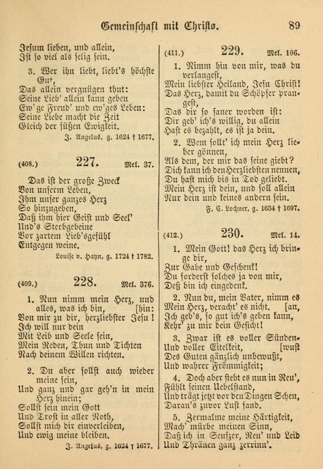 Gesangbuch der Evangelischen Brüdergemeinen in Nord Amerika (Neue vermehrte Aufl.) page 213