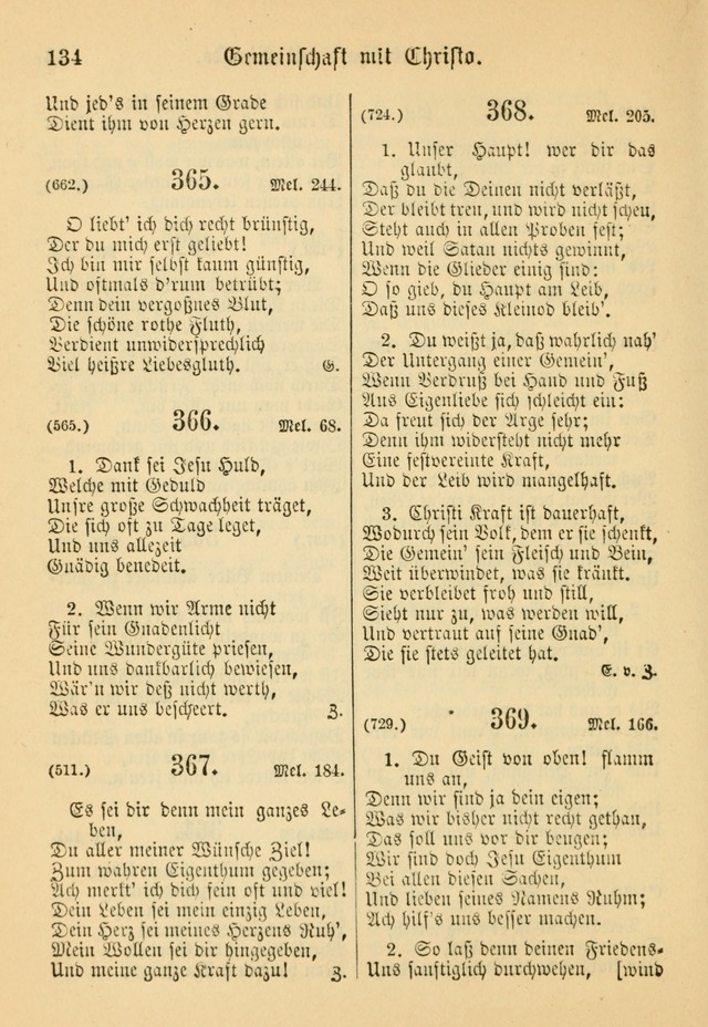 Gesangbuch der Evangelischen Brüdergemeinen in Nord Amerika (Neue vermehrte Aufl.) page 258