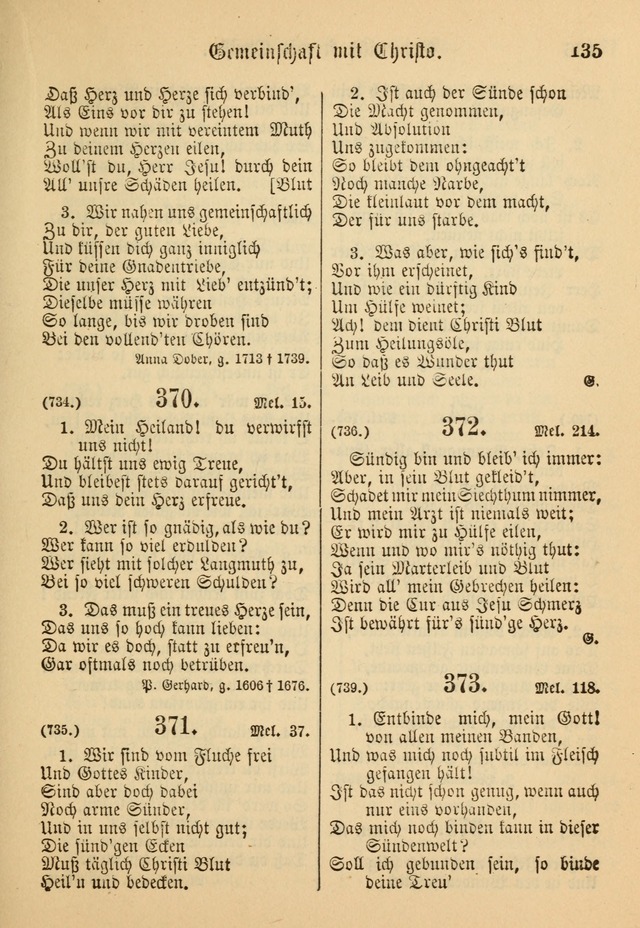 Gesangbuch der Evangelischen Brüdergemeinen in Nord Amerika (Neue vermehrte Aufl.) page 259