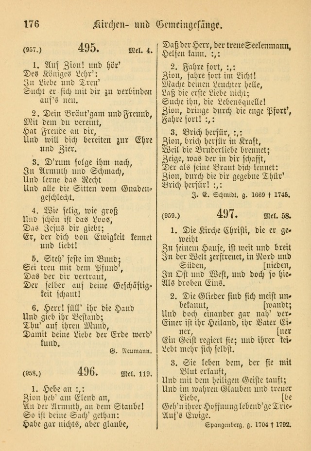 Gesangbuch der Evangelischen Brüdergemeinen in Nord Amerika (Neue vermehrte Aufl.) page 300