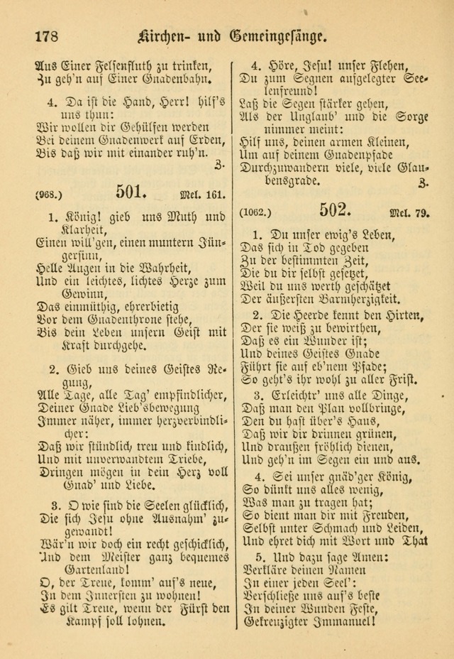 Gesangbuch der Evangelischen Brüdergemeinen in Nord Amerika (Neue vermehrte Aufl.) page 302