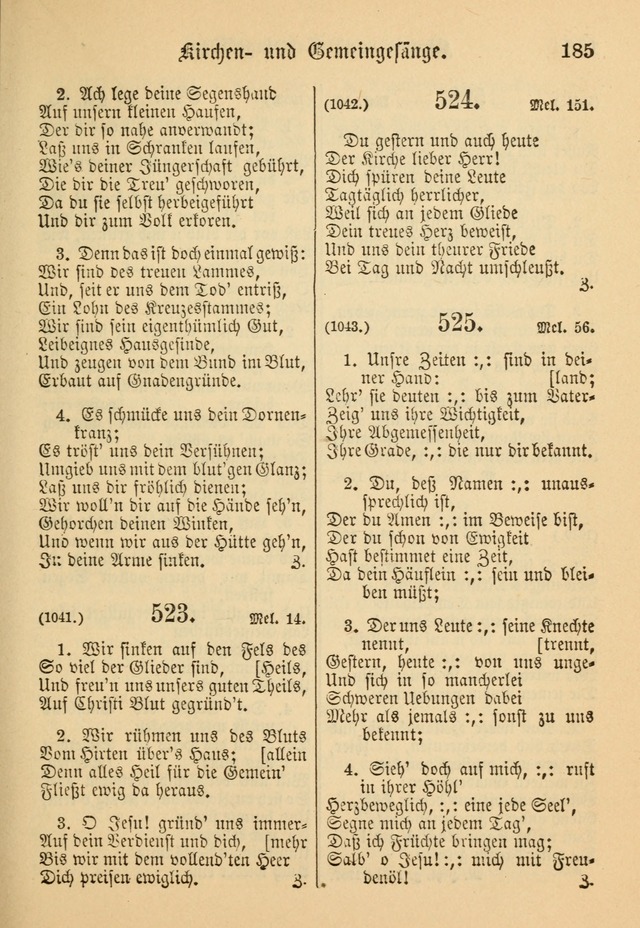 Gesangbuch der Evangelischen Brüdergemeinen in Nord Amerika (Neue vermehrte Aufl.) page 309