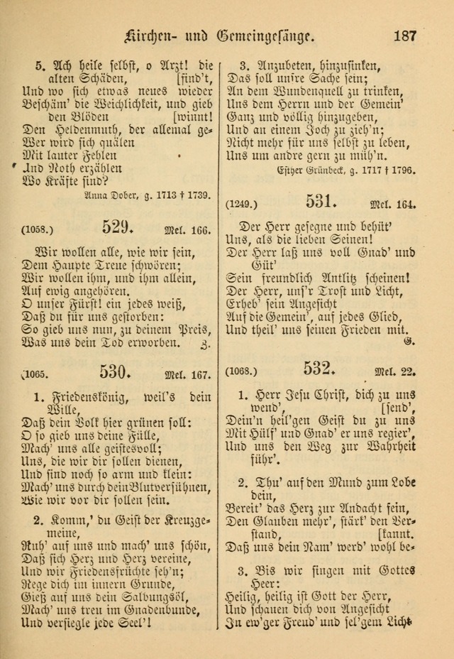 Gesangbuch der Evangelischen Brüdergemeinen in Nord Amerika (Neue vermehrte Aufl.) page 311