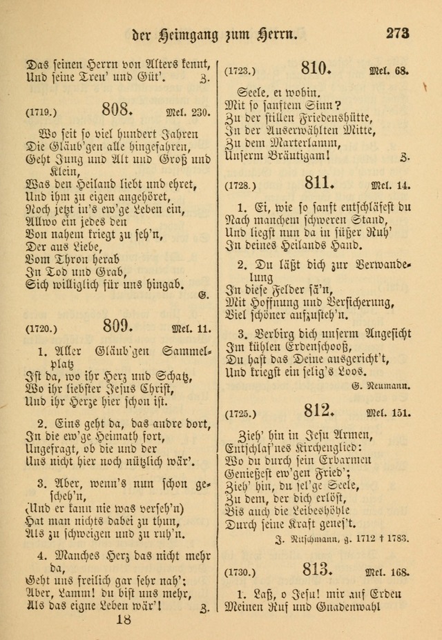 Gesangbuch der Evangelischen Brüdergemeinen in Nord Amerika (Neue vermehrte Aufl.) page 397