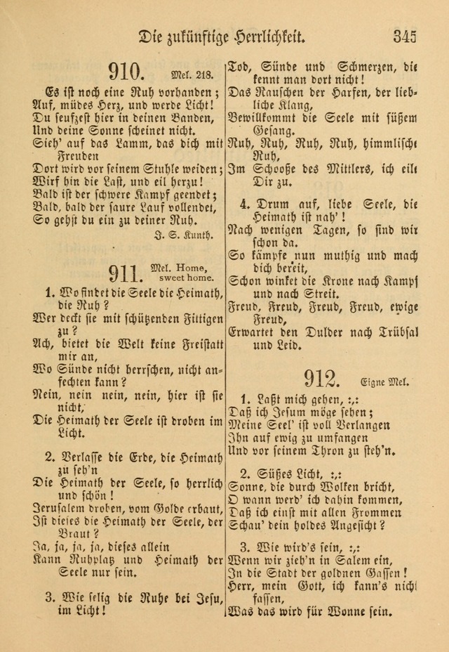 Gesangbuch der Evangelischen Brüdergemeinen in Nord Amerika (Neue vermehrte Aufl.) page 469