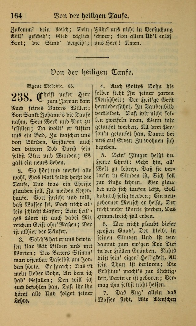 Gesangbuch für Gemeinden des Evangelisch-Lutherischen Bekenntnisses (14th ed.) page 164