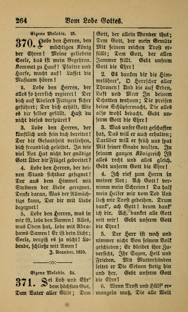 Gesangbuch für Gemeinden des Evangelisch-Lutherischen Bekenntnisses (14th ed.) page 264