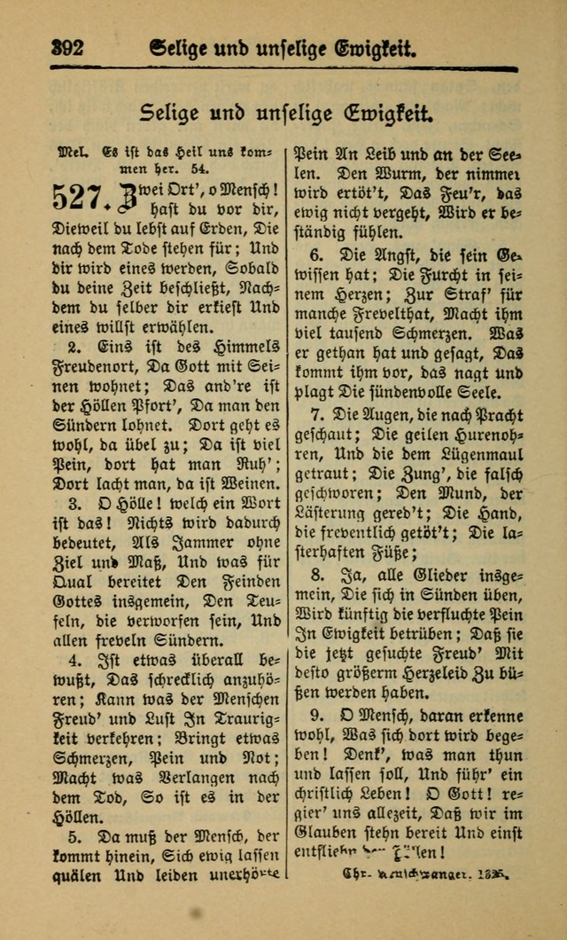 Gesangbuch für Gemeinden des Evangelisch-Lutherischen Bekenntnisses (14th ed.) page 394