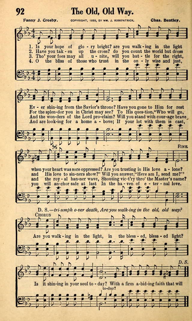Great Gospel Songs page 92