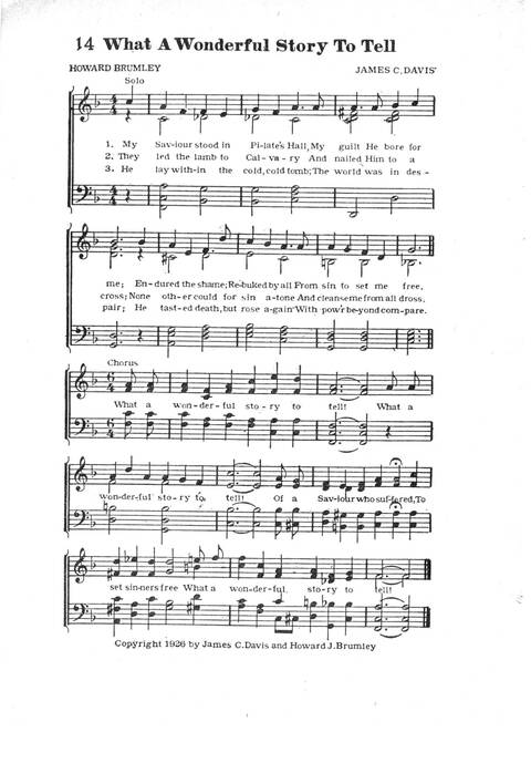 Glad Gospel Songs page 15